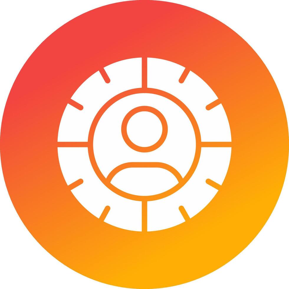 Target Audience Creative Icon Design vector