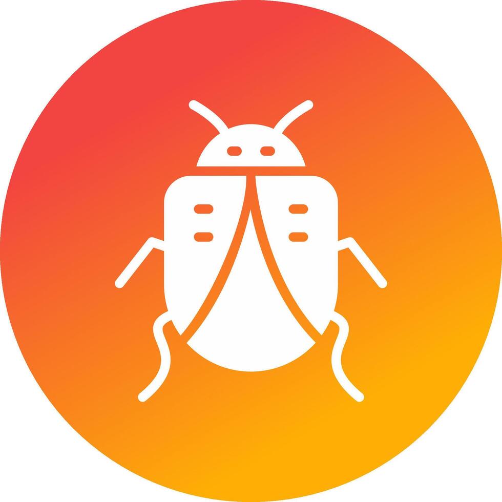 Bug Creative Icon Design vector