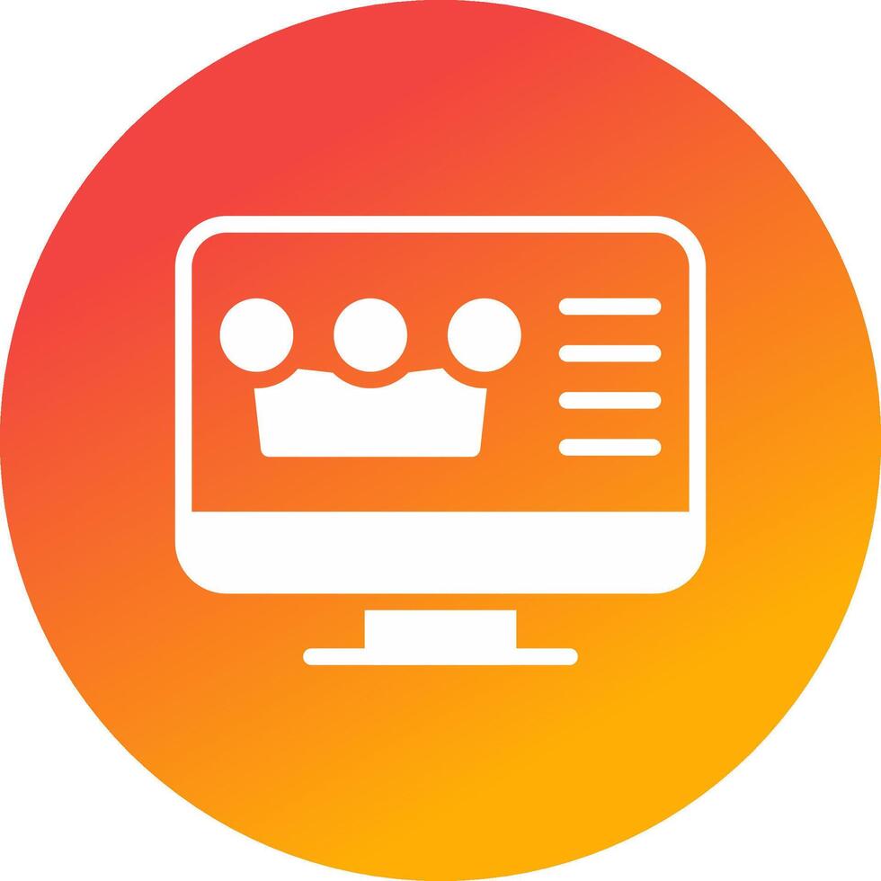 Premium Content Creative Icon Design vector