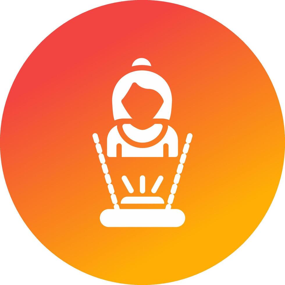 Hologram Creative Icon Design vector