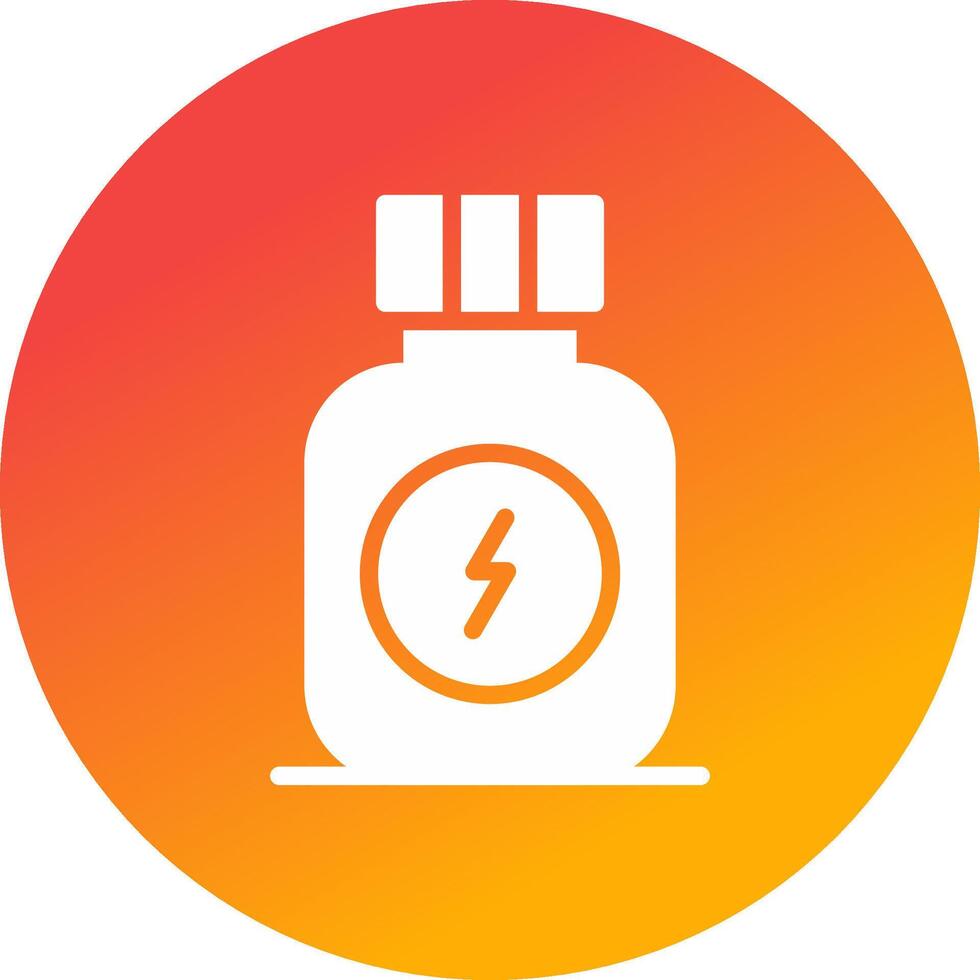 Energy Drink Creative Icon Design vector