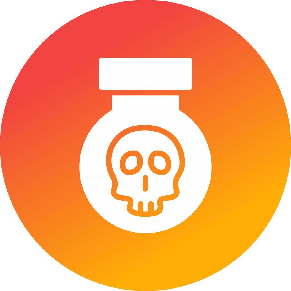 Poison Creative Icon Design vector