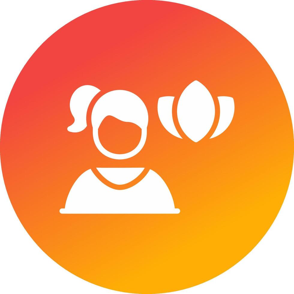 Meditation Creative Icon Design vector