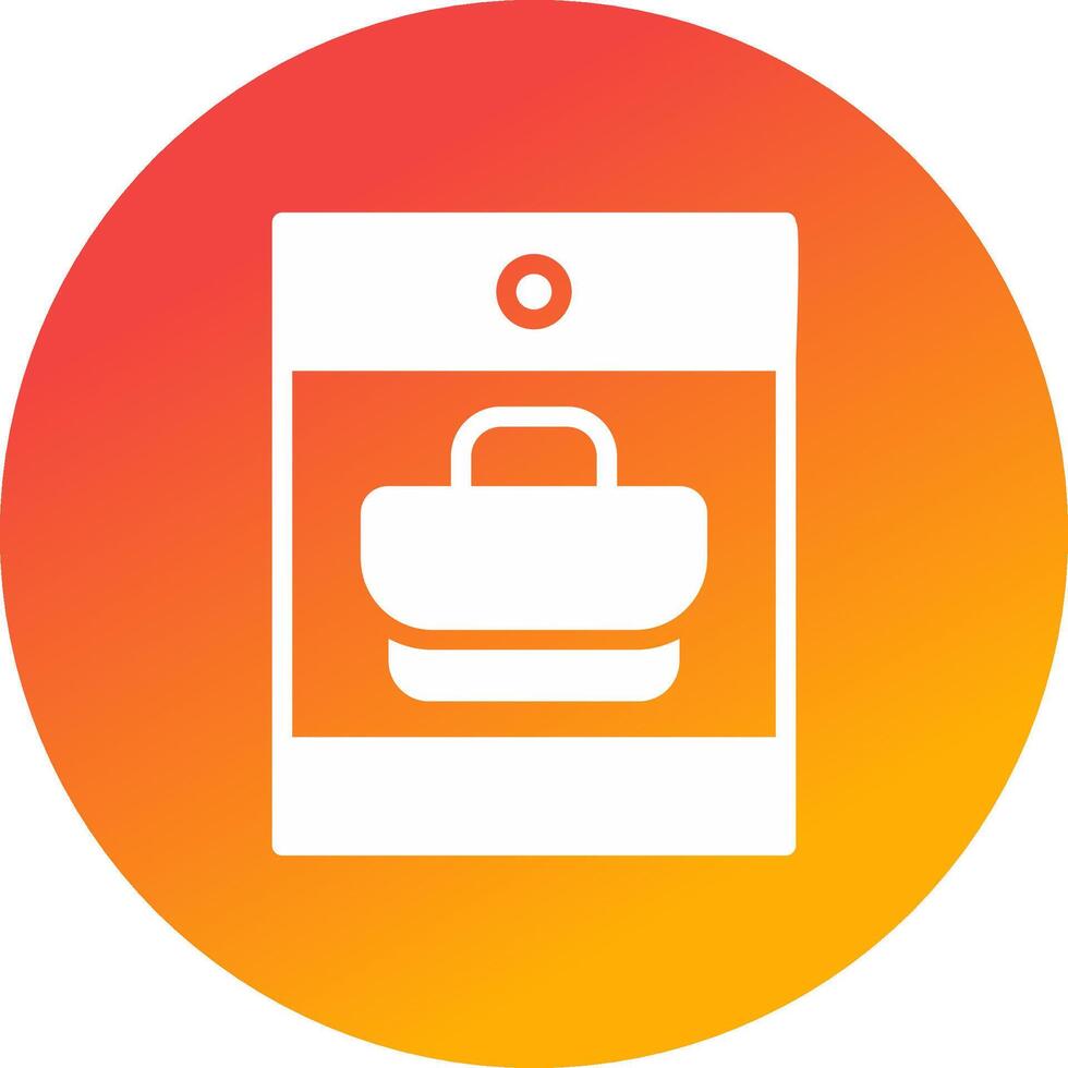 Online Jobs Platform Creative Icon Design vector