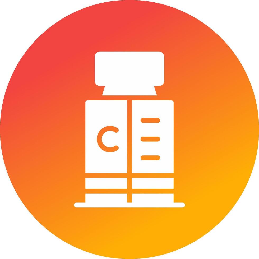 Vitamins Creative Icon Design vector