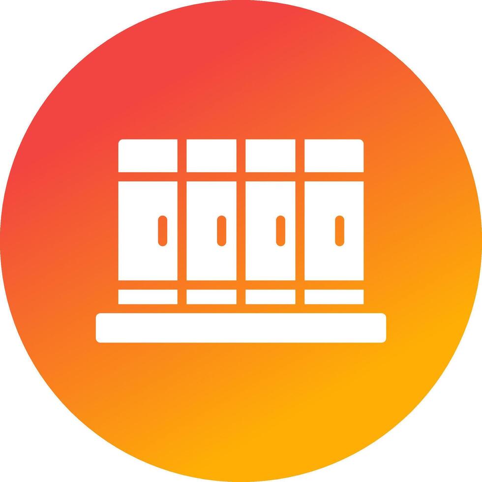 Locker Creative Icon Design vector