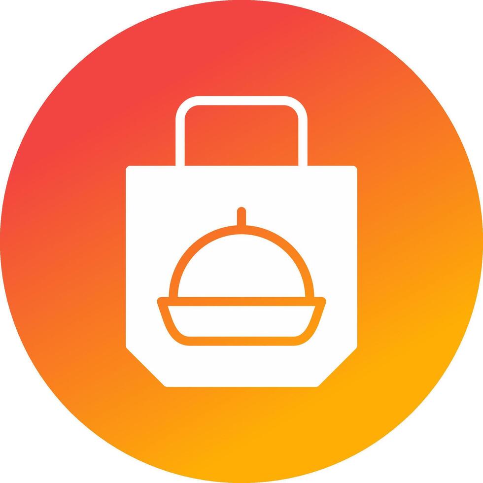 Food Delivery Creative Icon Design vector