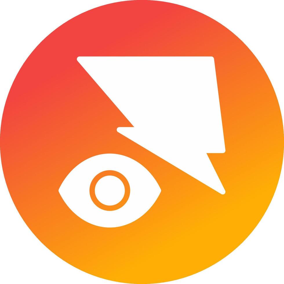 Red Eyes Creative Icon Design vector