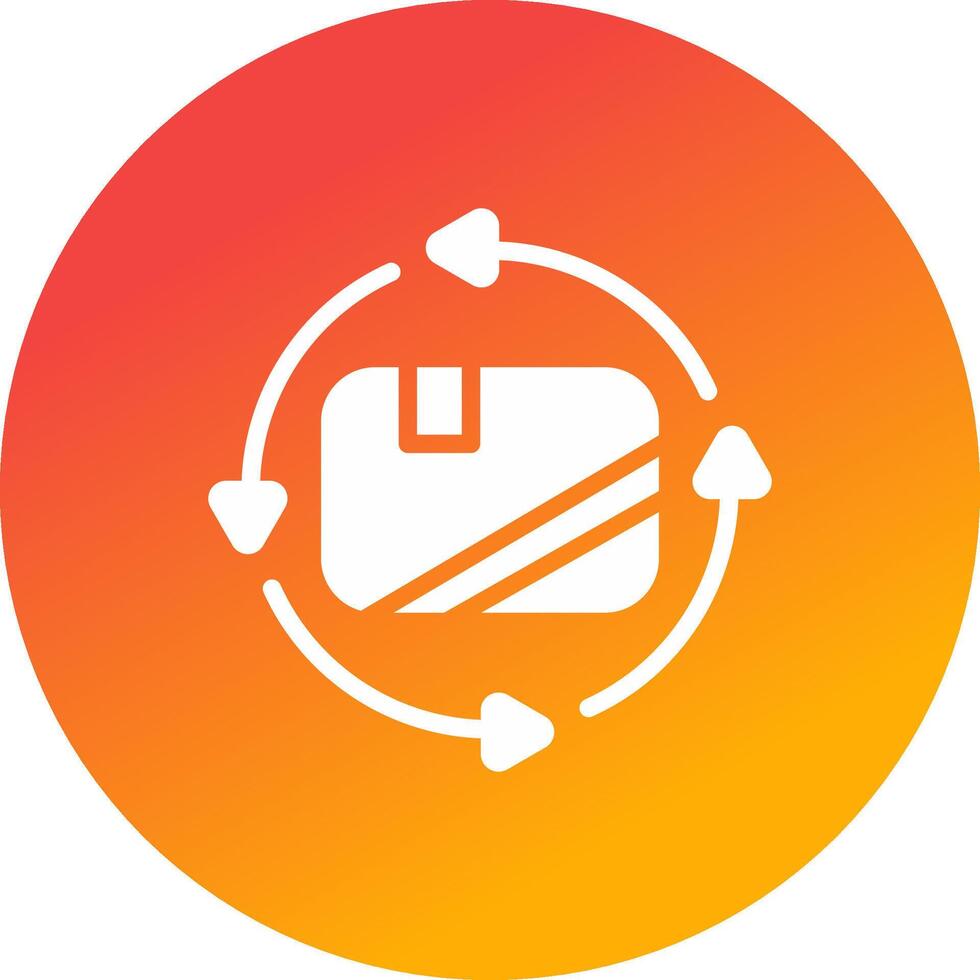 Product Life Cycle Creative Icon Design vector