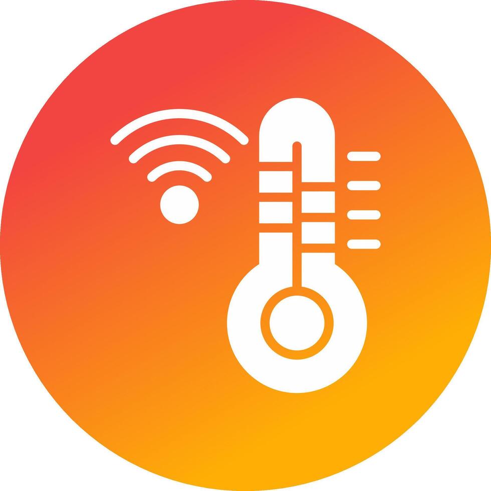 Thermostat Creative Icon Design vector
