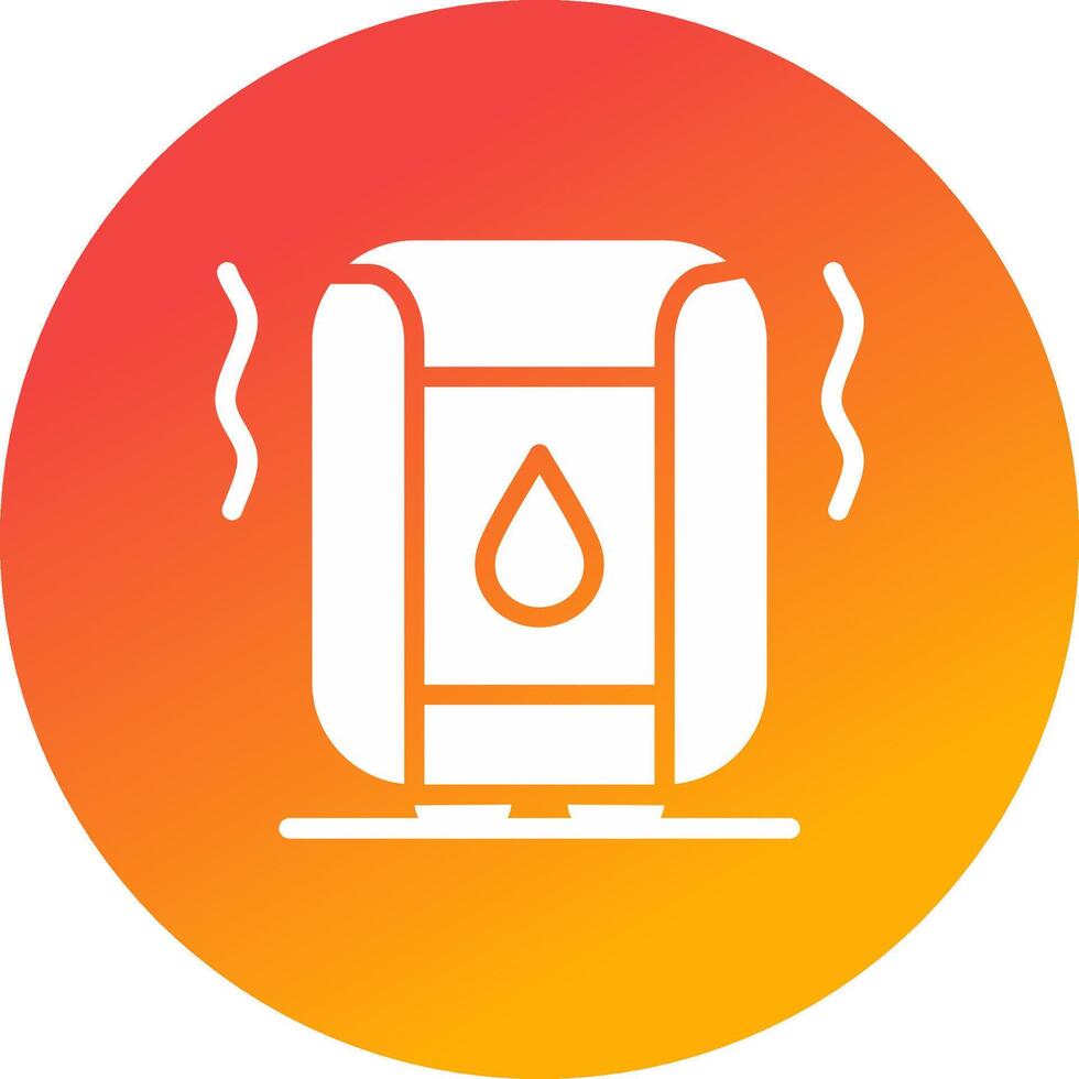 Humidifier Creative Icon Design vector