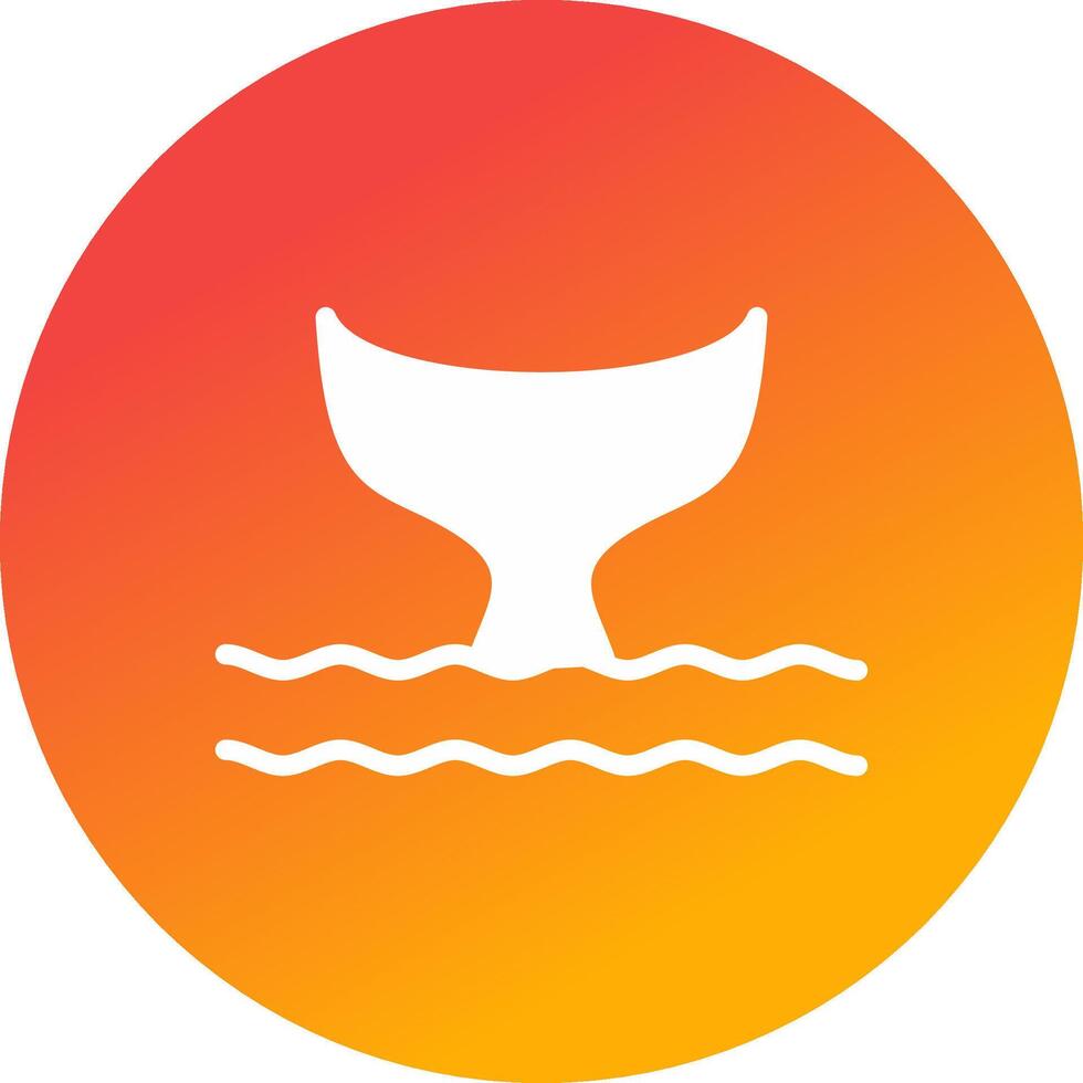 Whale Creative Icon Design vector