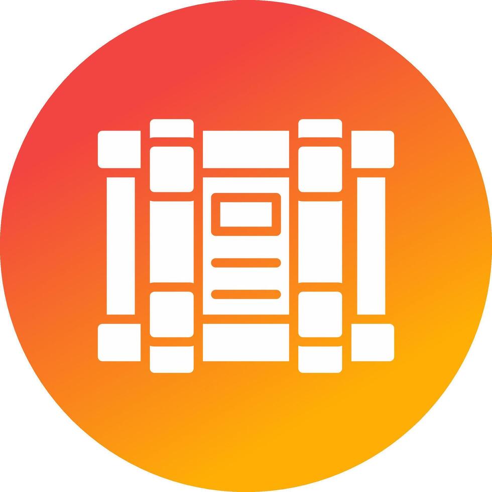 Crate Creative Icon Design vector