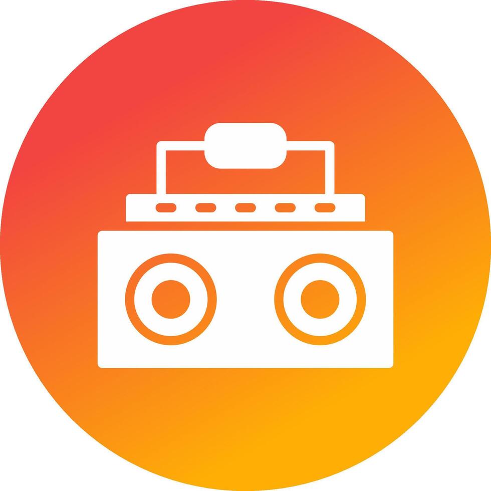 Music Controller Creative Icon Design vector