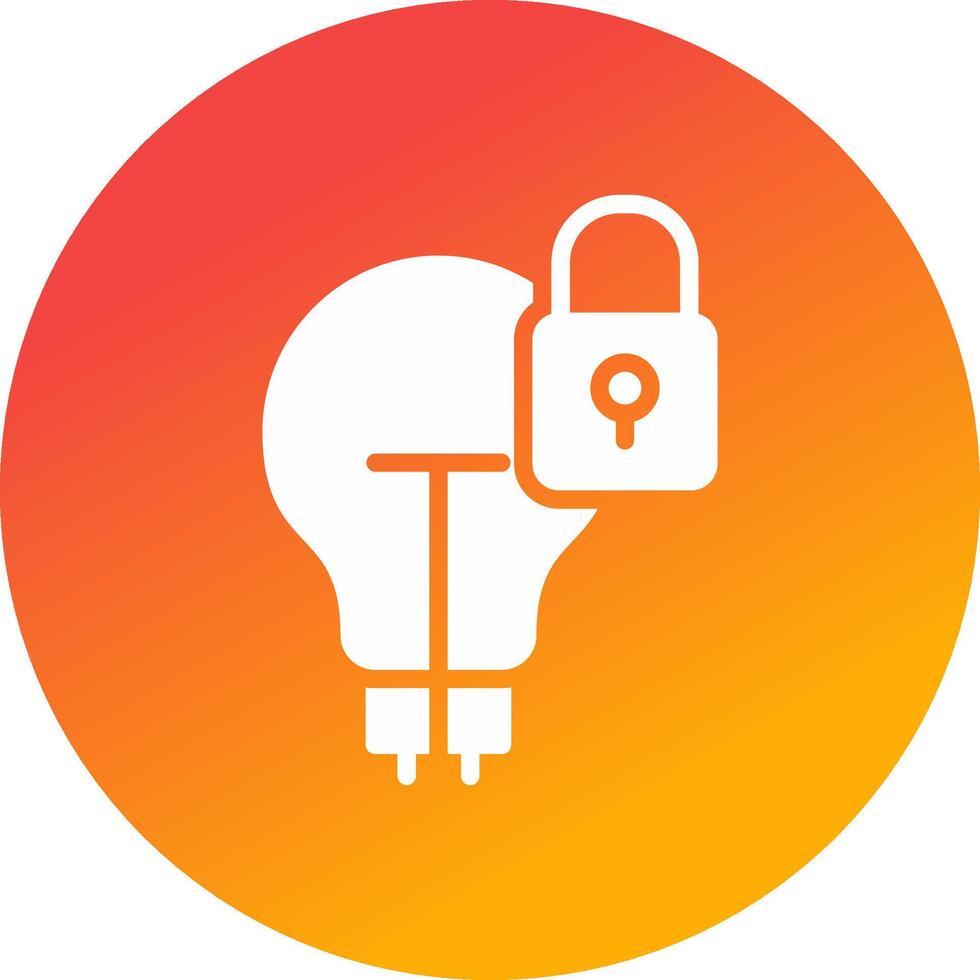 Intellectual Property Creative Icon Design vector