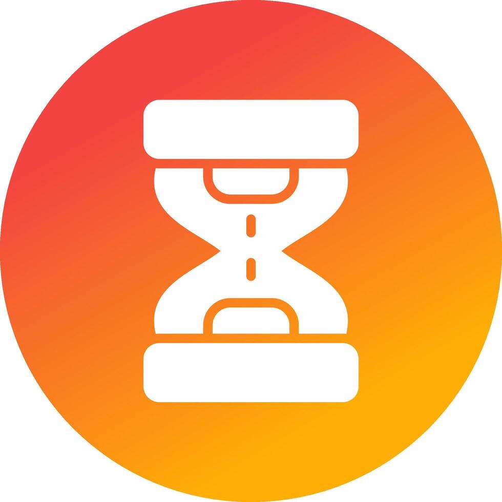 Hourglass Creative Icon Design vector