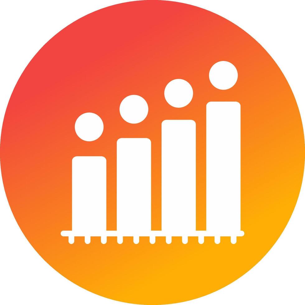 Graphs Creative Icon Design vector