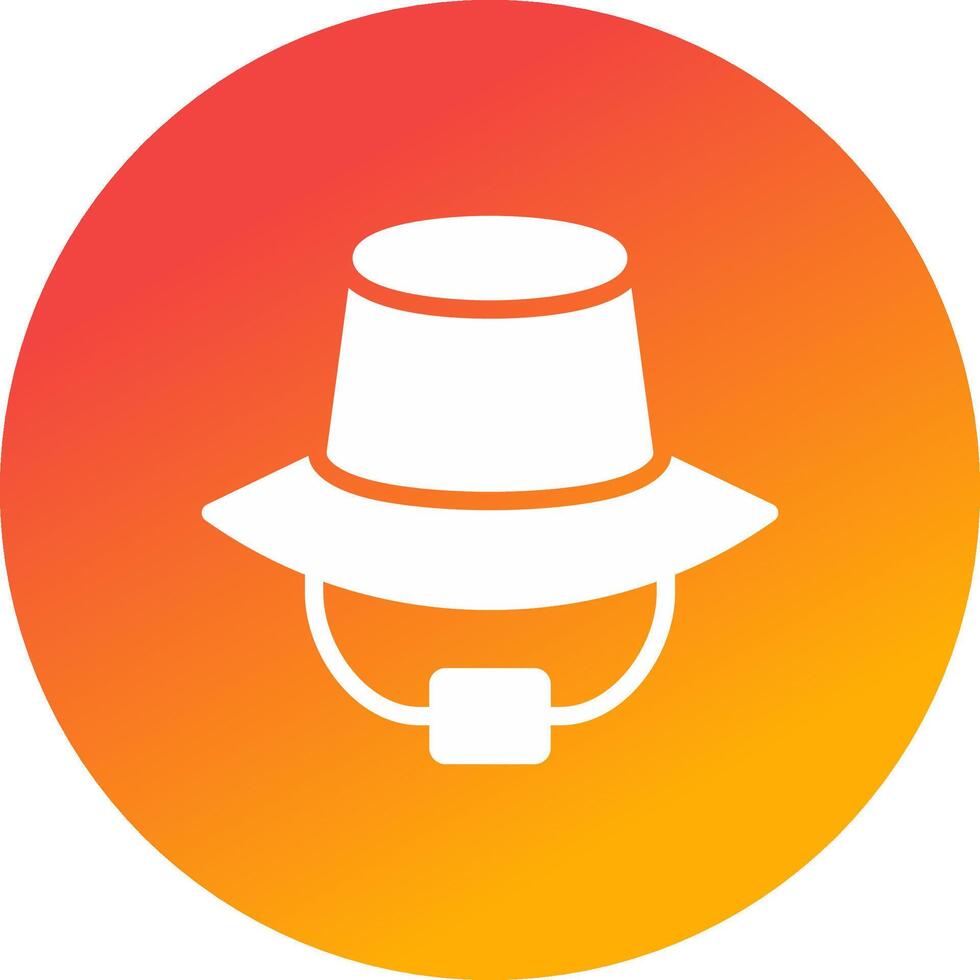 diseño de icono creativo de sombrero vector