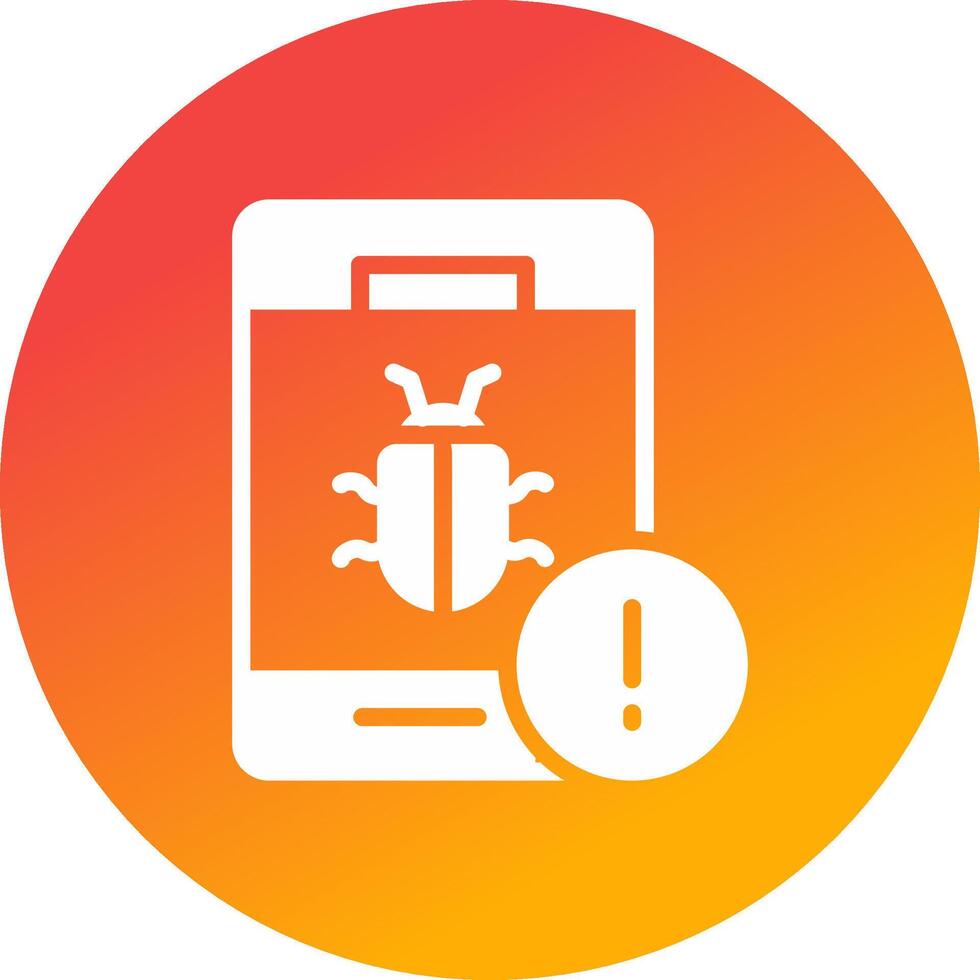 Bug Creative Icon Design vector