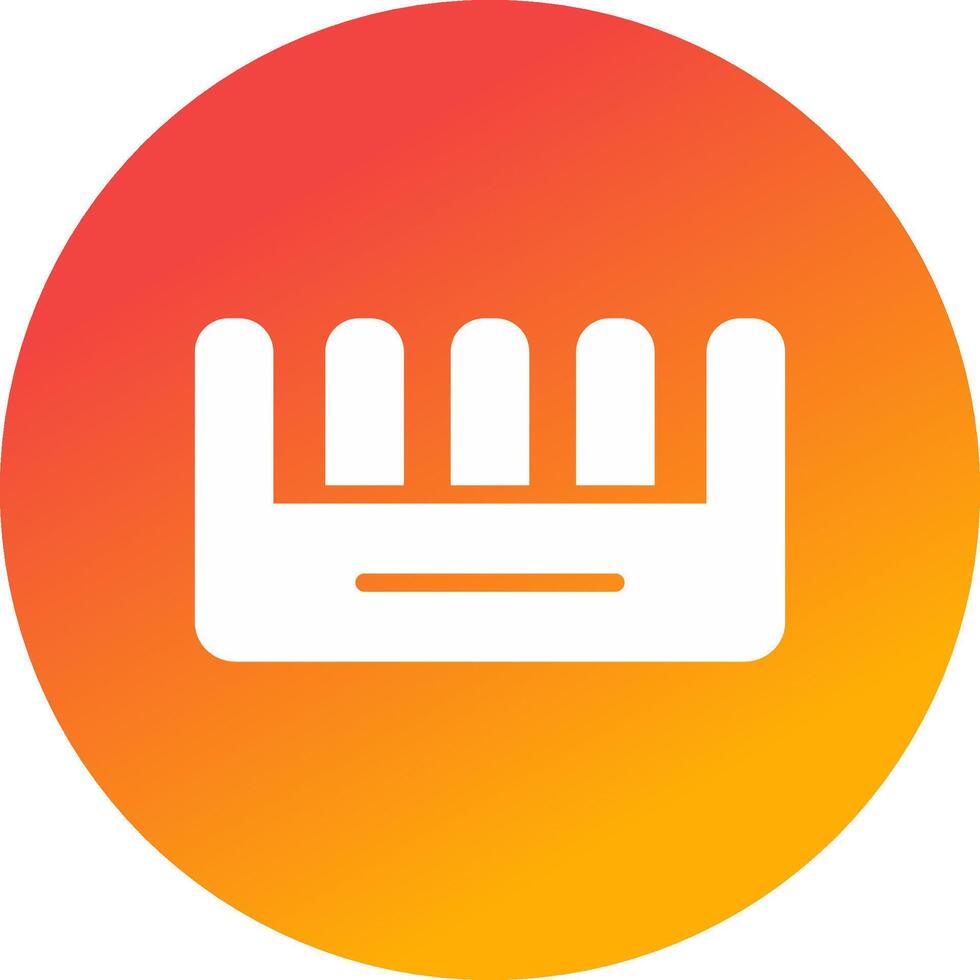 Comb Creative Icon Design vector