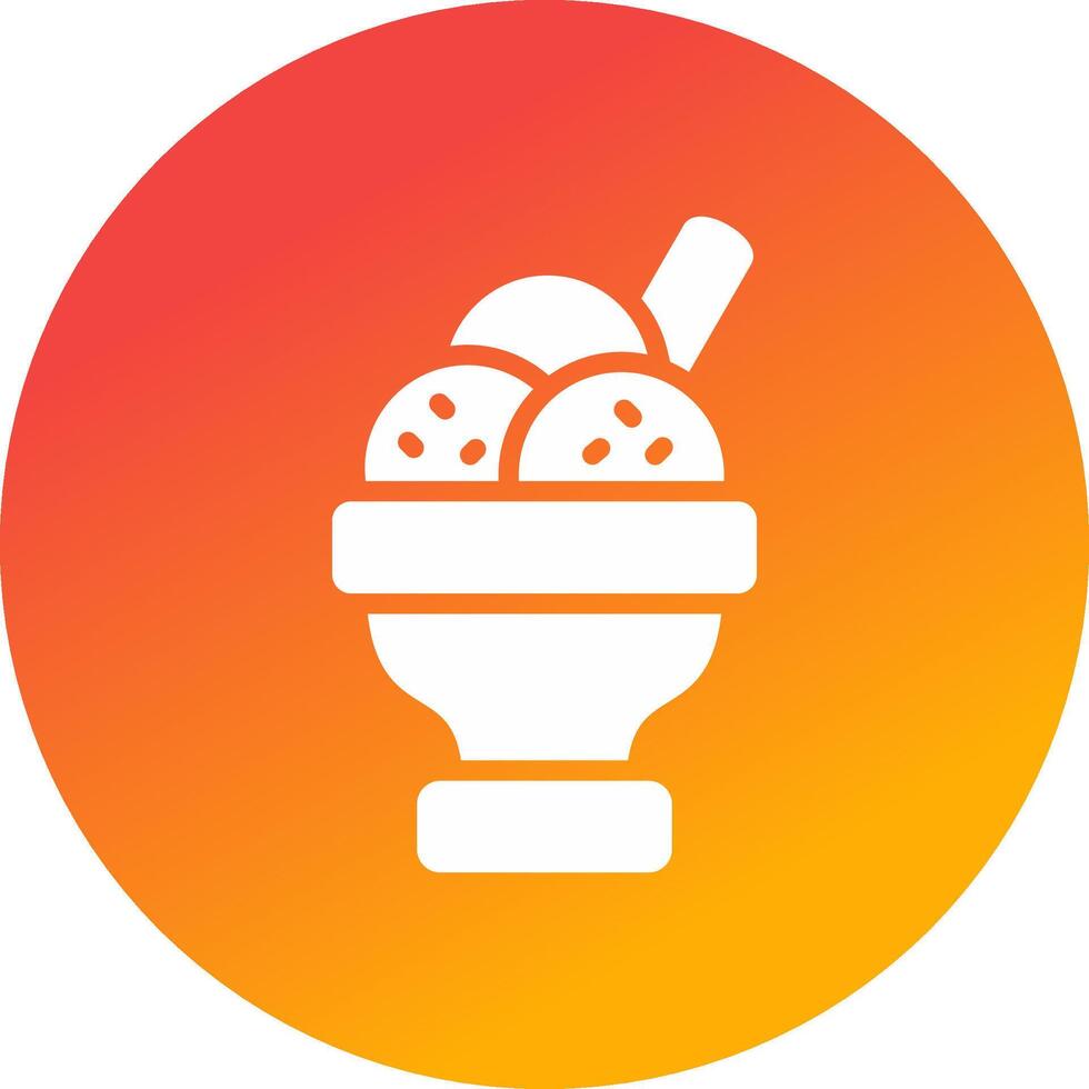 Dessert Creative Icon Design vector