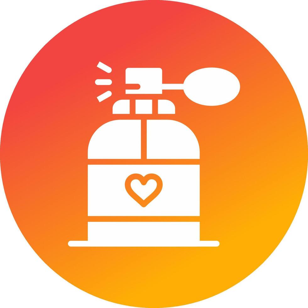Perfume Creative Icon Design vector