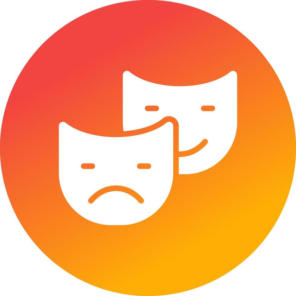 Comedy Creative Icon Design vector