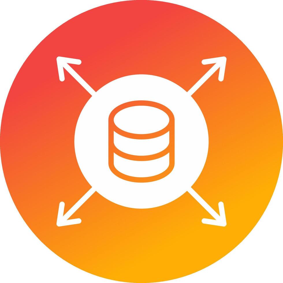 Data Driven Creative Icon Design vector