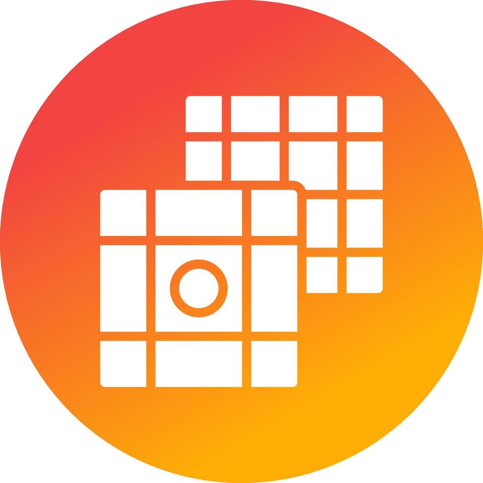 Tiles Creative Icon Design vector