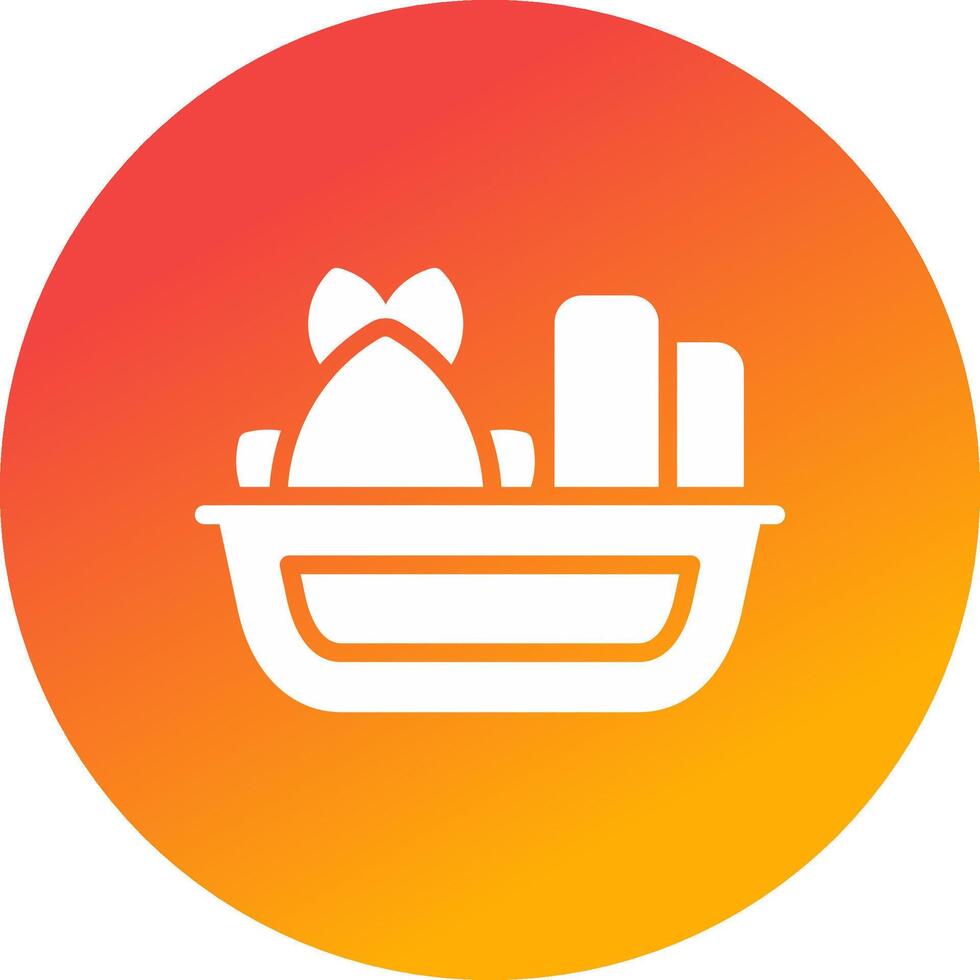 Fish and Chips Creative Icon Design vector