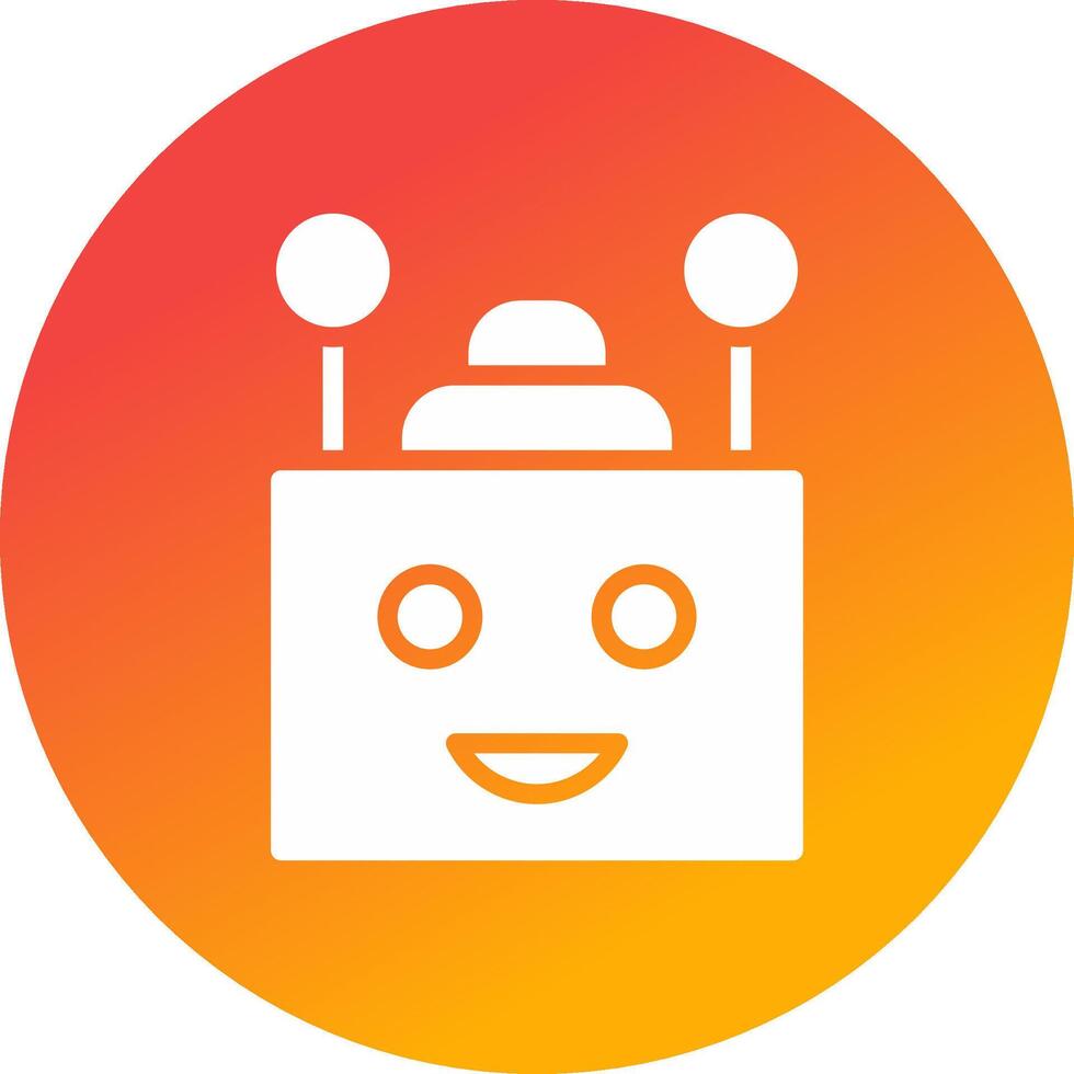 Chatbot Creative Icon Design vector