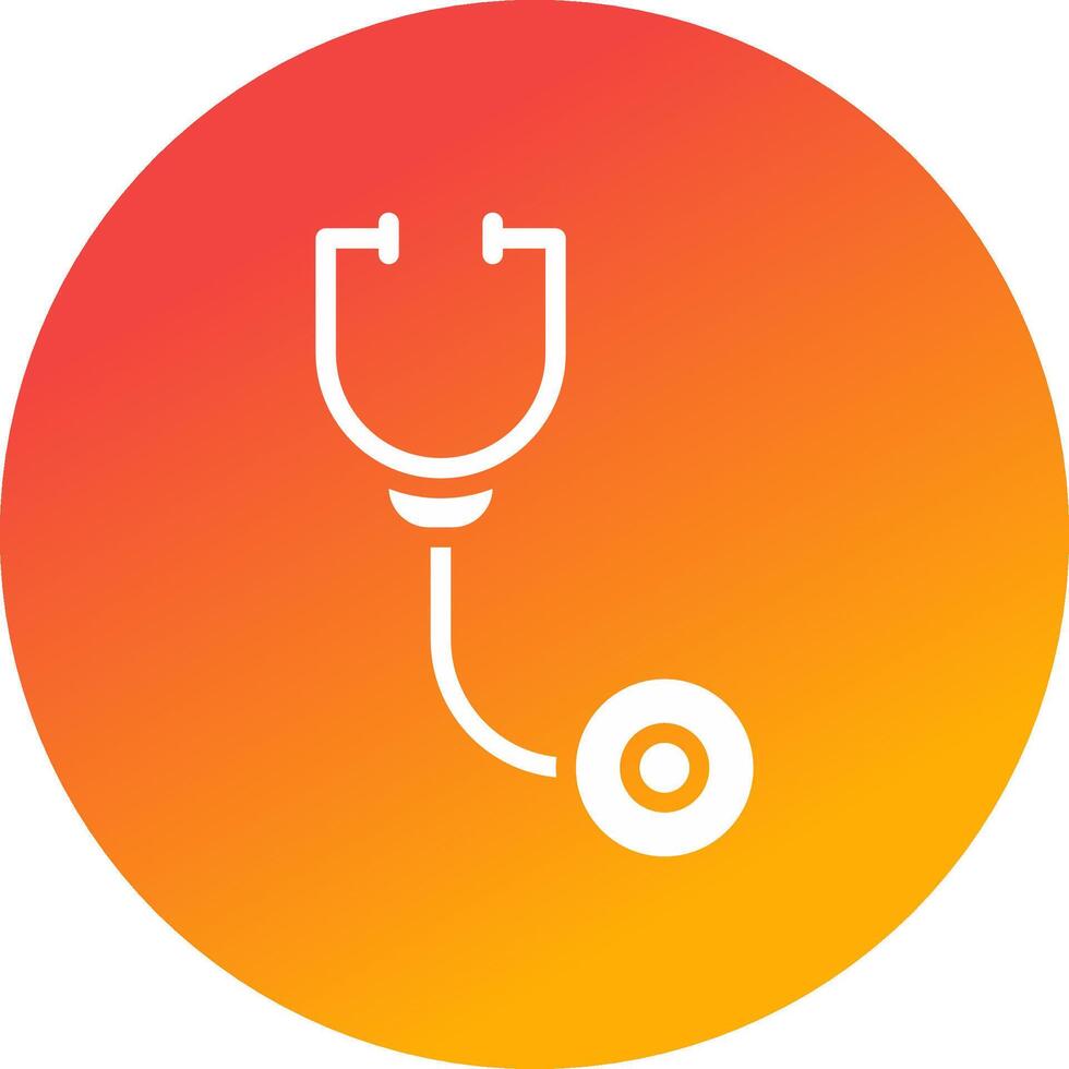 Stethoscope Creative Icon Design vector