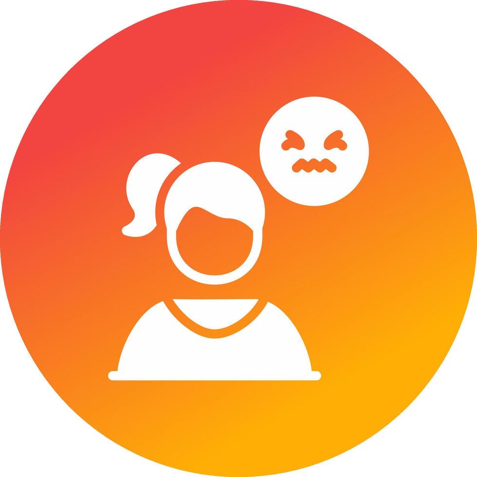 Cringe Creative Icon Design vector