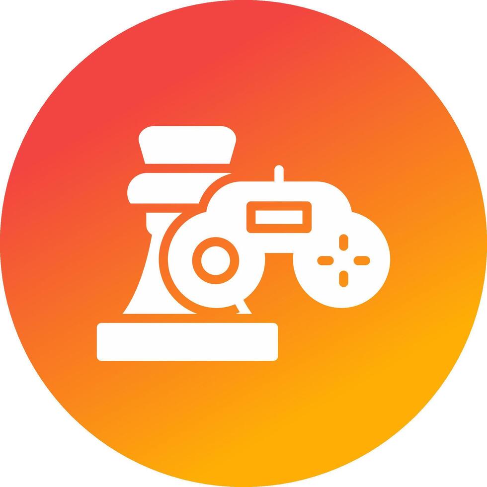 Game Strategy Creative Icon Design vector