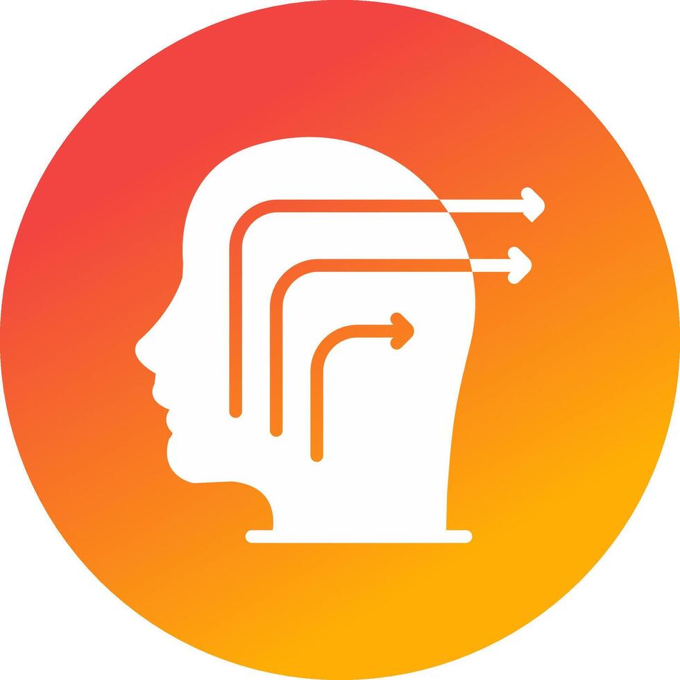 Knowledge Extraction Creative Icon Design vector