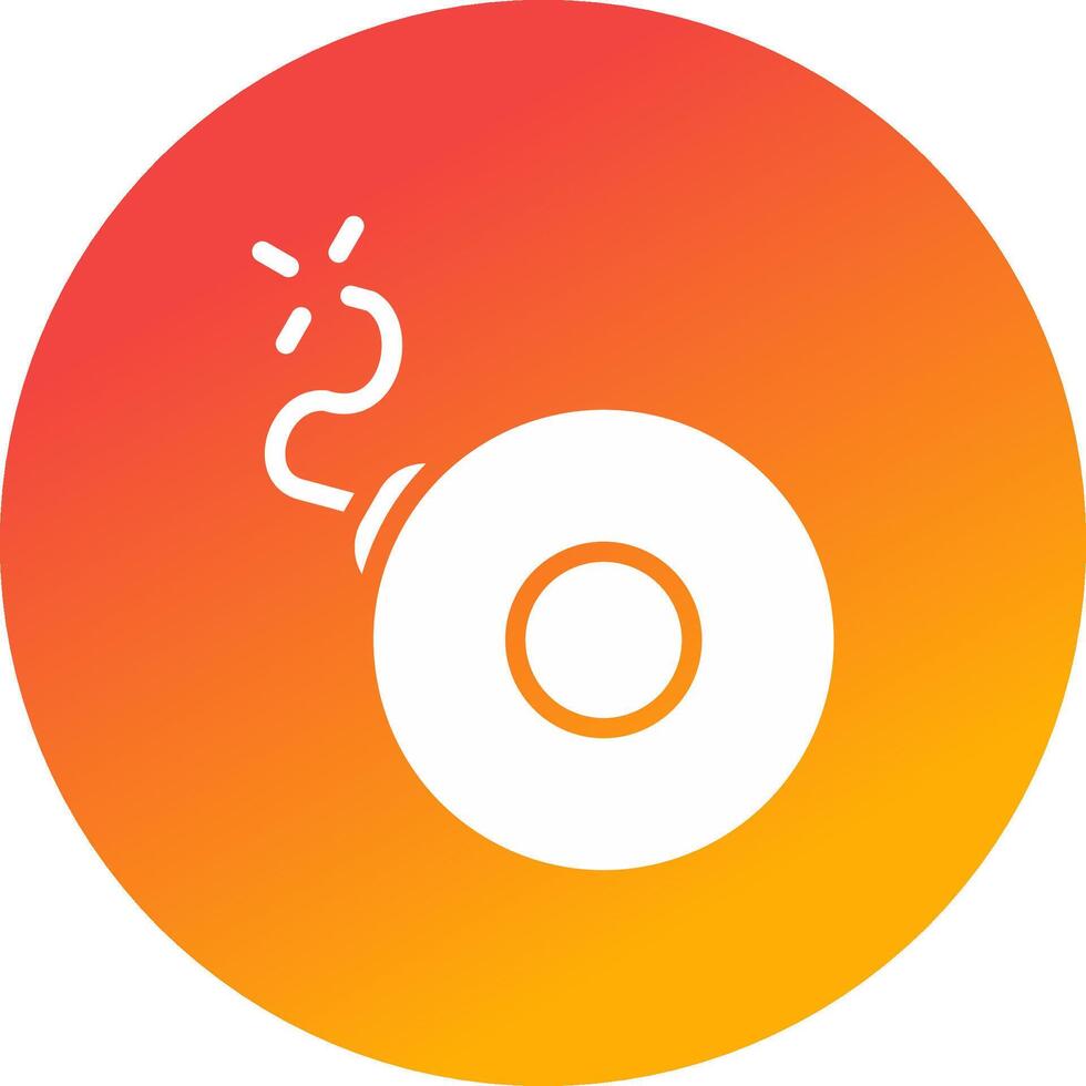 Bomb Creative Icon Design vector