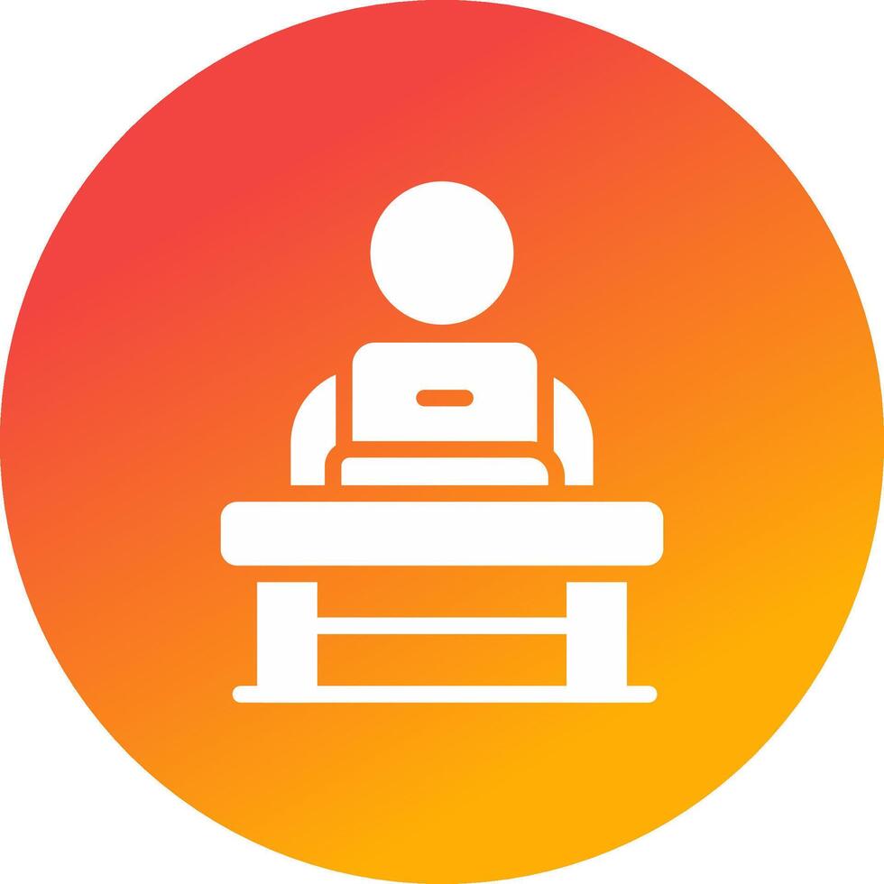 Work From Home Creative Icon Design vector