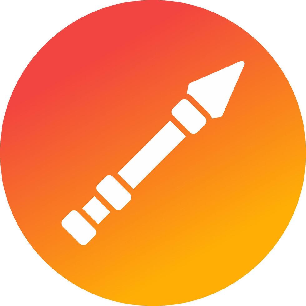 Spear Creative Icon Design vector