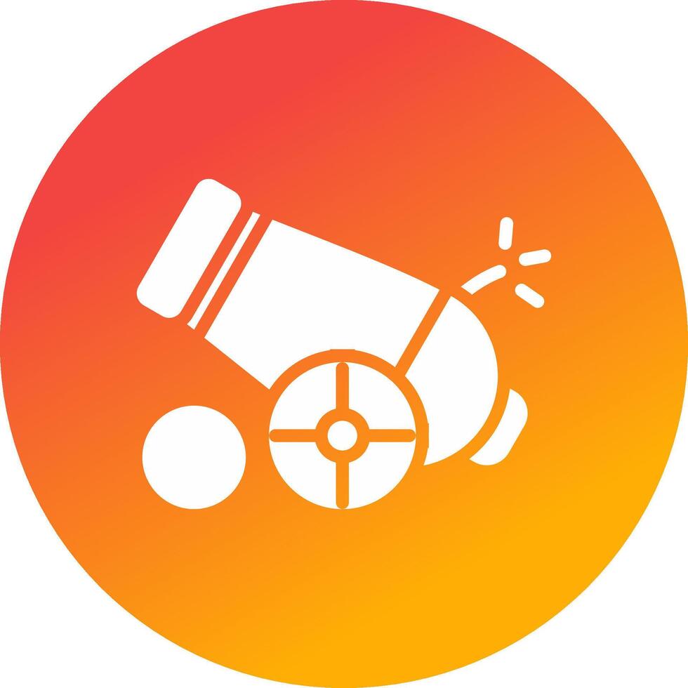 Cannon Creative Icon Design vector