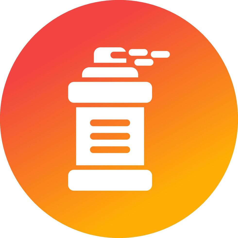 Spray Paint Creative Icon Design vector