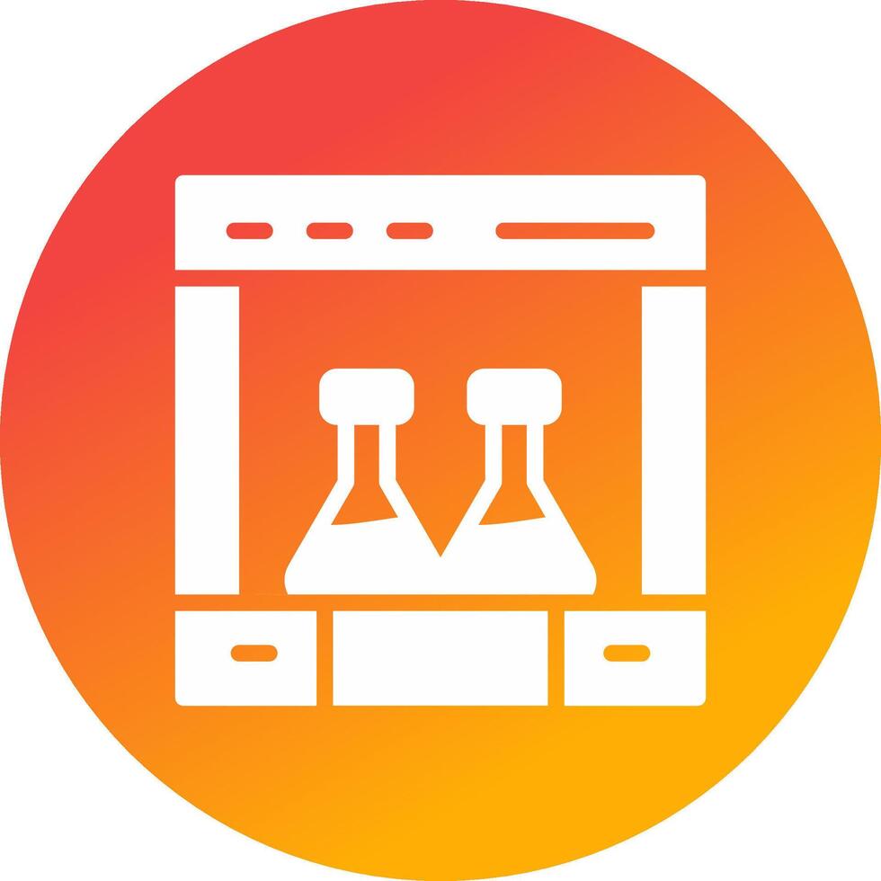 Chemistry Creative Icon Design vector