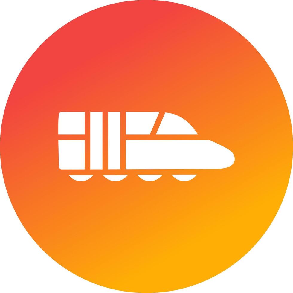 Train Creative Icon Design vector