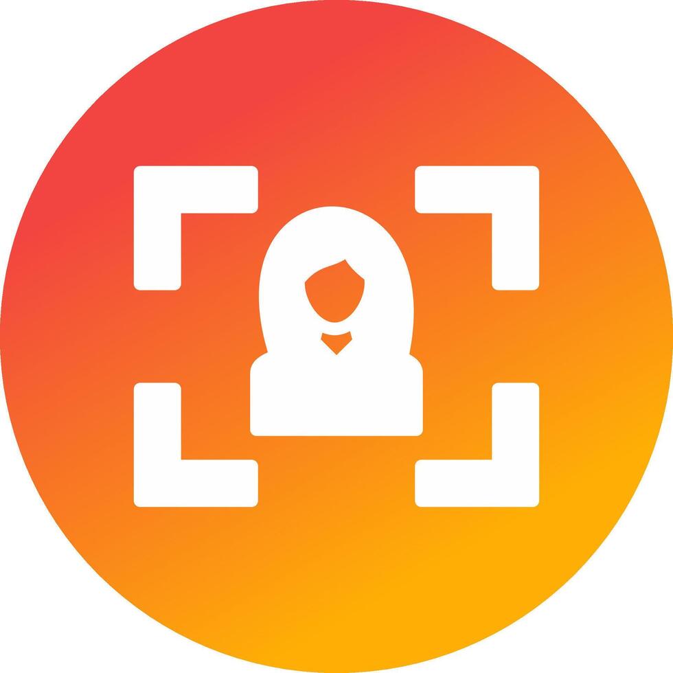 Portrait Creative Icon Design vector