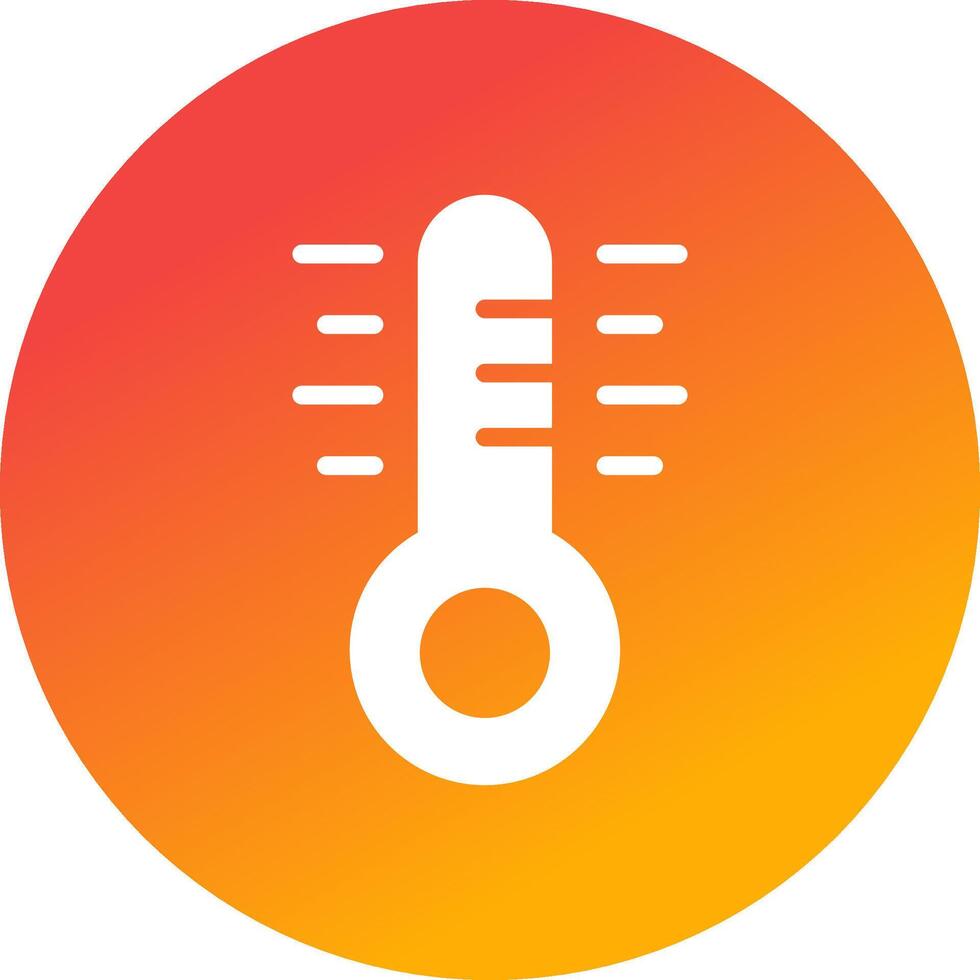 Thermometer Creative Icon Design vector