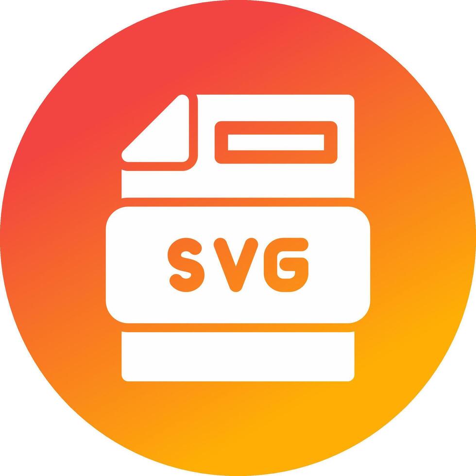 Svg File Creative Icon Design vector