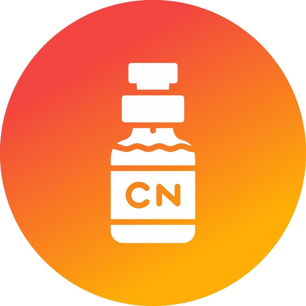 Cyanide Creative Icon Design vector
