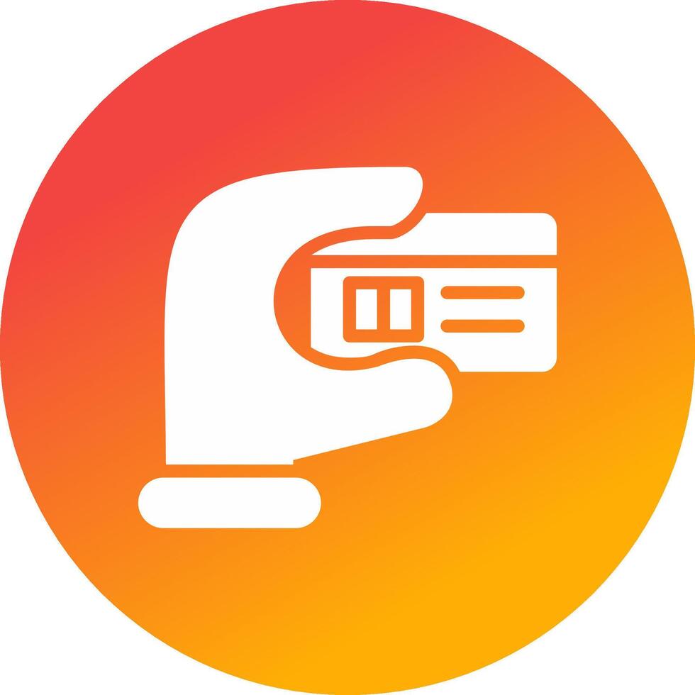 Credit Card Creative Icon Design vector