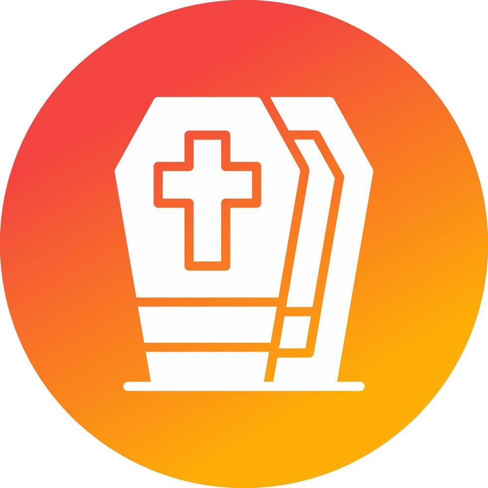 Coffin Creative Icon Design vector