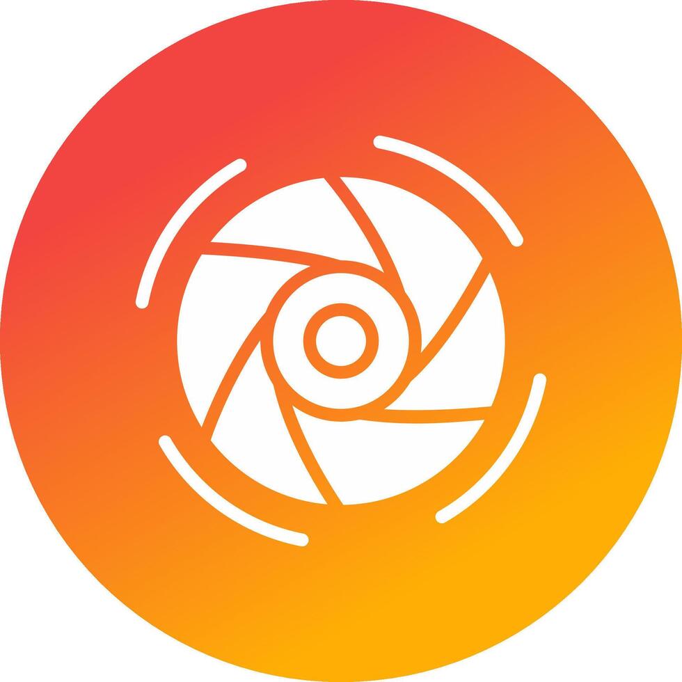 Diaphragm Creative Icon Design vector