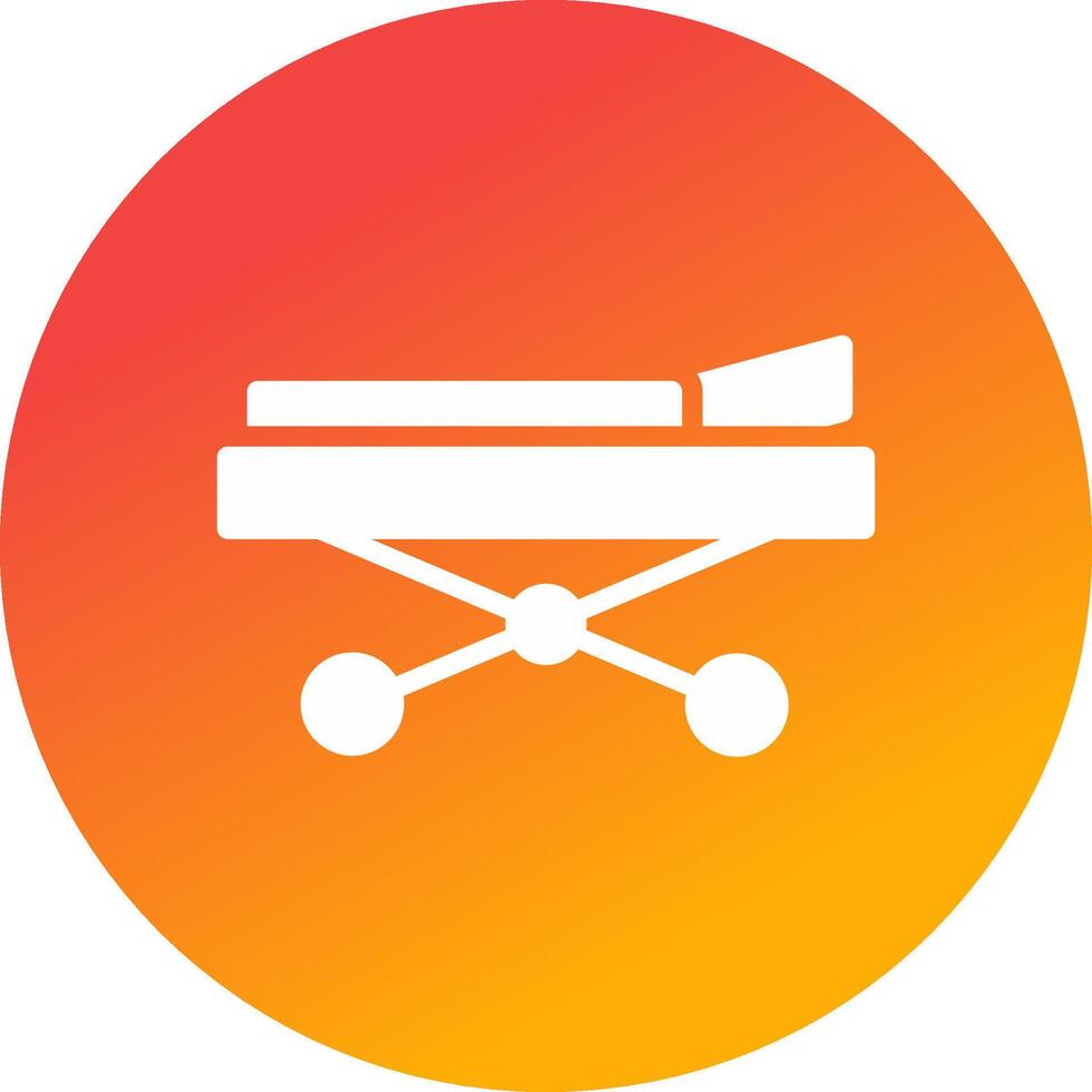 Stretcher Creative Icon Design vector